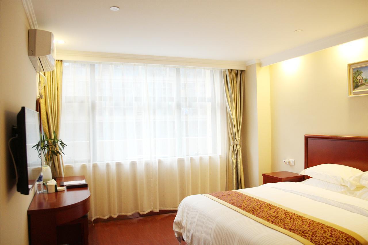Greentree Inn Zhejiang Taizhou Tiantai Bus Station Express Hotel Eksteriør billede