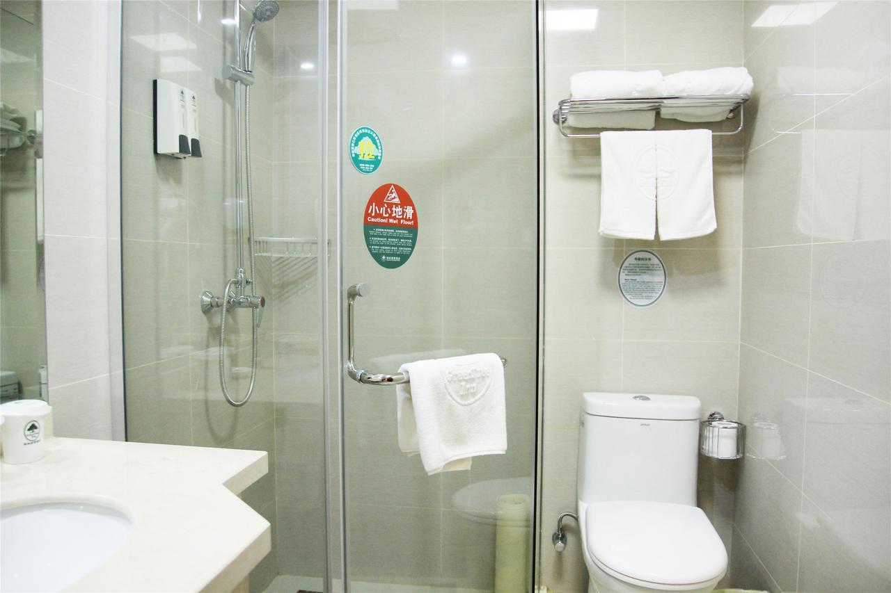 Greentree Inn Zhejiang Taizhou Tiantai Bus Station Express Hotel Eksteriør billede