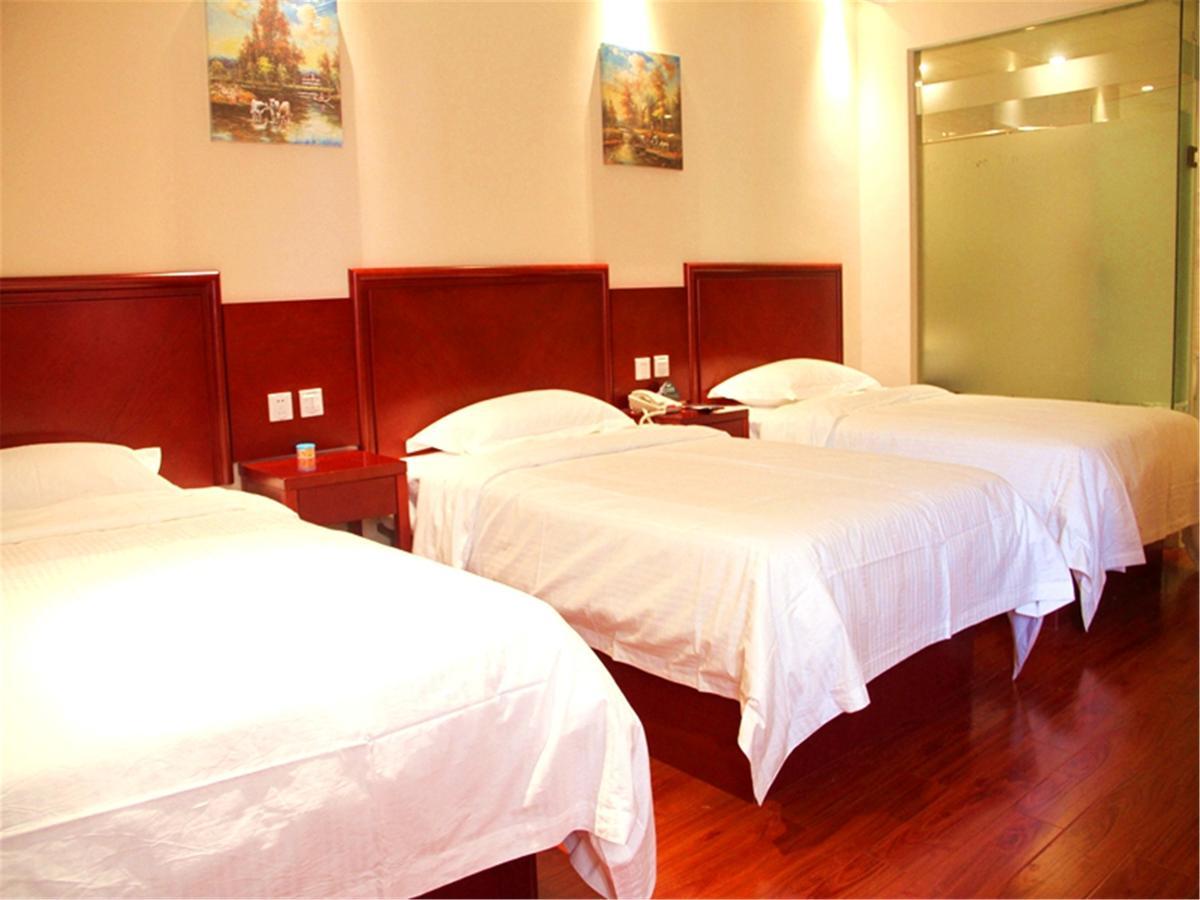 Greentree Inn Zhejiang Taizhou Tiantai Bus Station Express Hotel Eksteriør billede