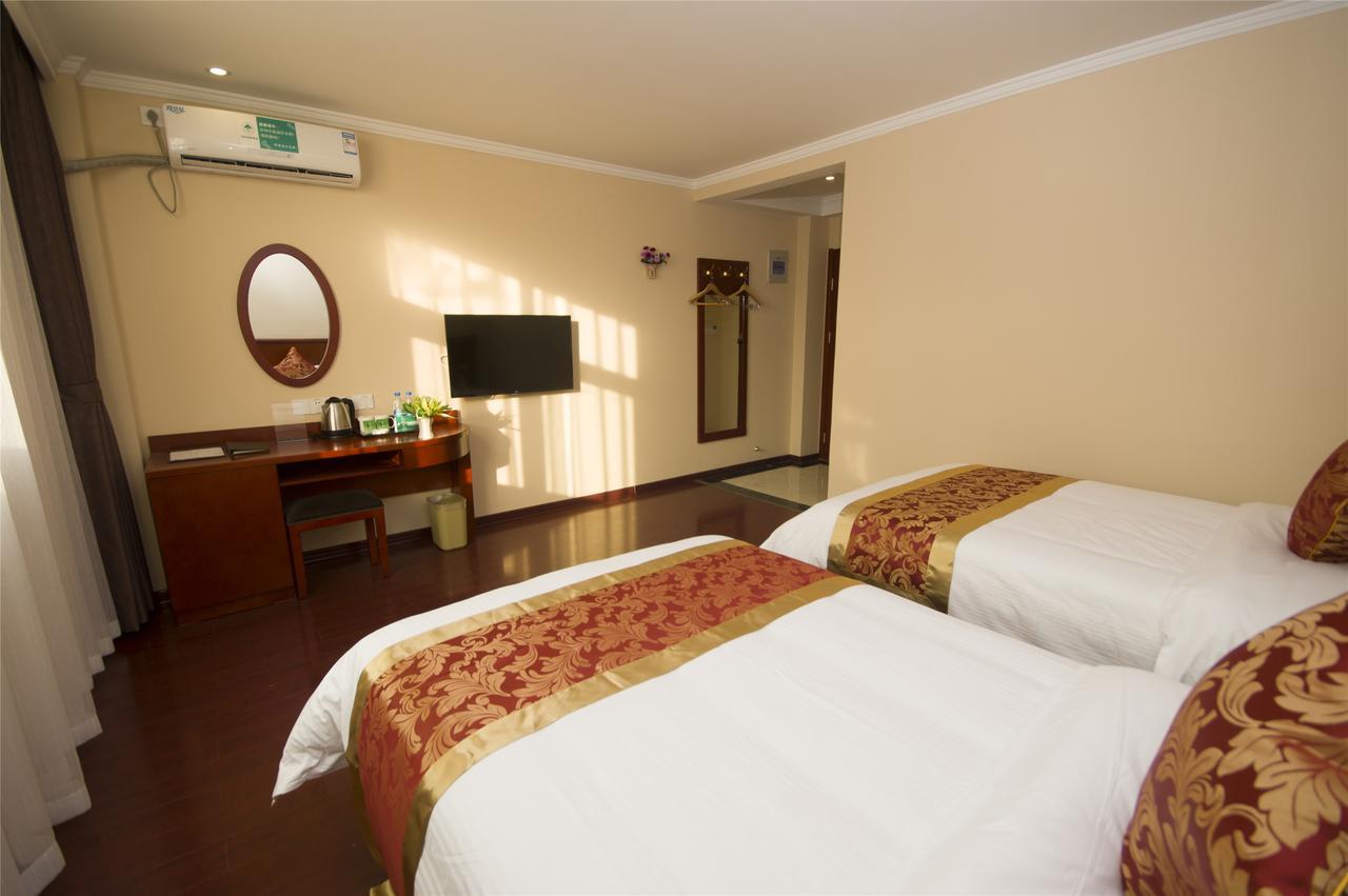 Greentree Inn Zhejiang Taizhou Tiantai Bus Station Express Hotel Eksteriør billede